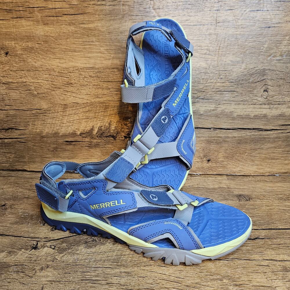 Merrell Select Grip Velvet Morning Preformance adjustable sandals sz 8